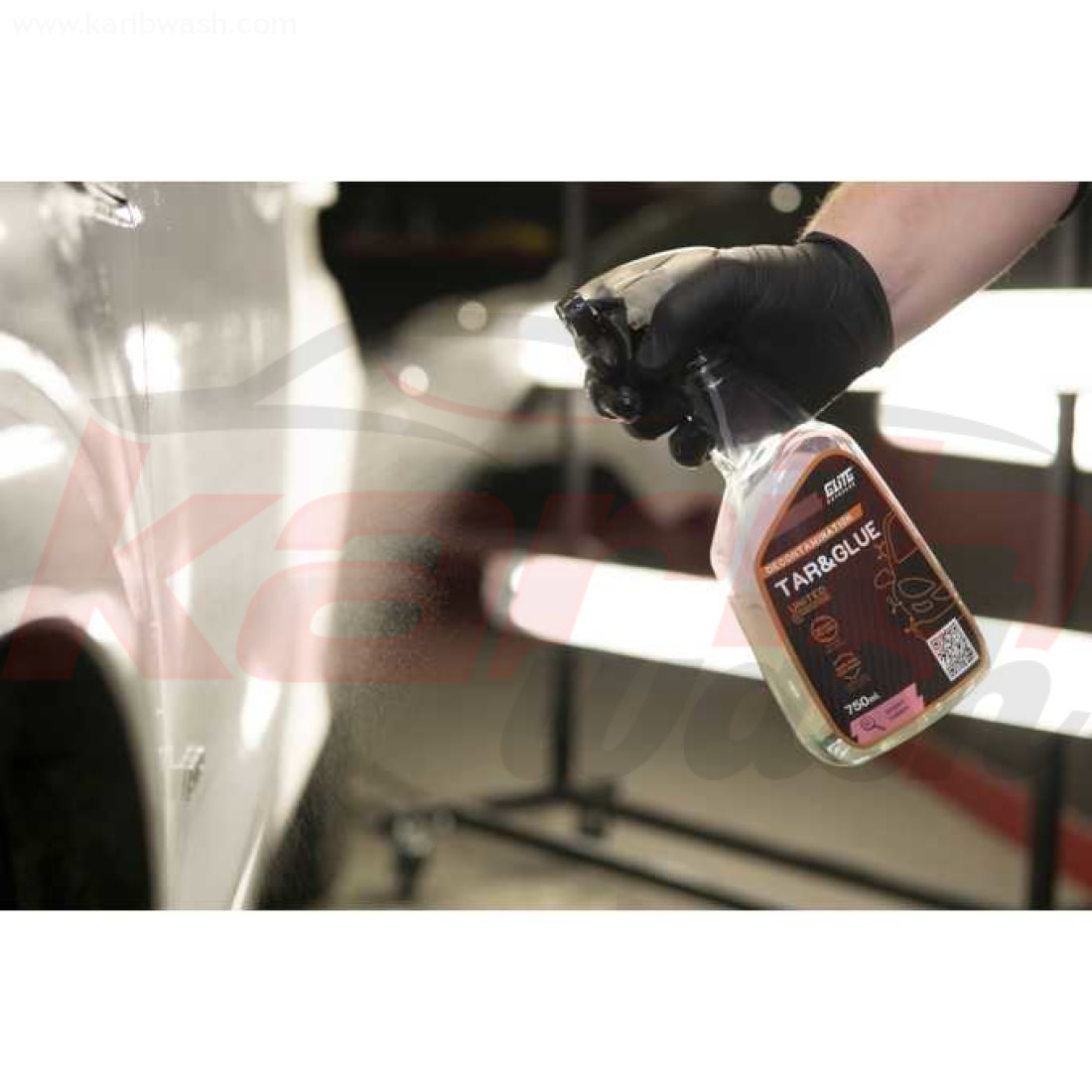 Tar & Glue - Enlève l'asphalte, la colle de la peinture automobile - ELITE DETAILER - KARIBWASH