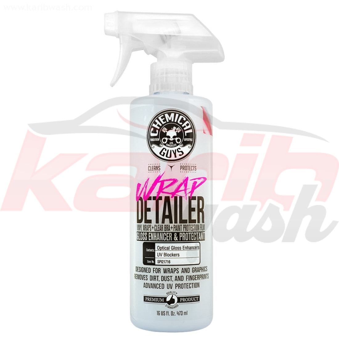 Wrap Detailer Gloss Enhancer & Protectant (16 oz) - CHEMICAL GUYS - KARIBWASH